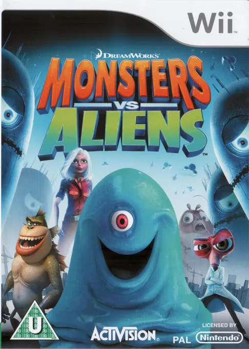 DreamWorks Monsters vs. Aliens (USA) (En,Fr)